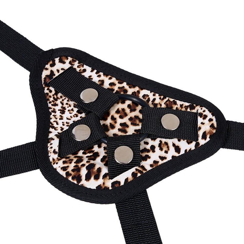 Adjustable Strap-On Harness with Two Different Sizes O-rings