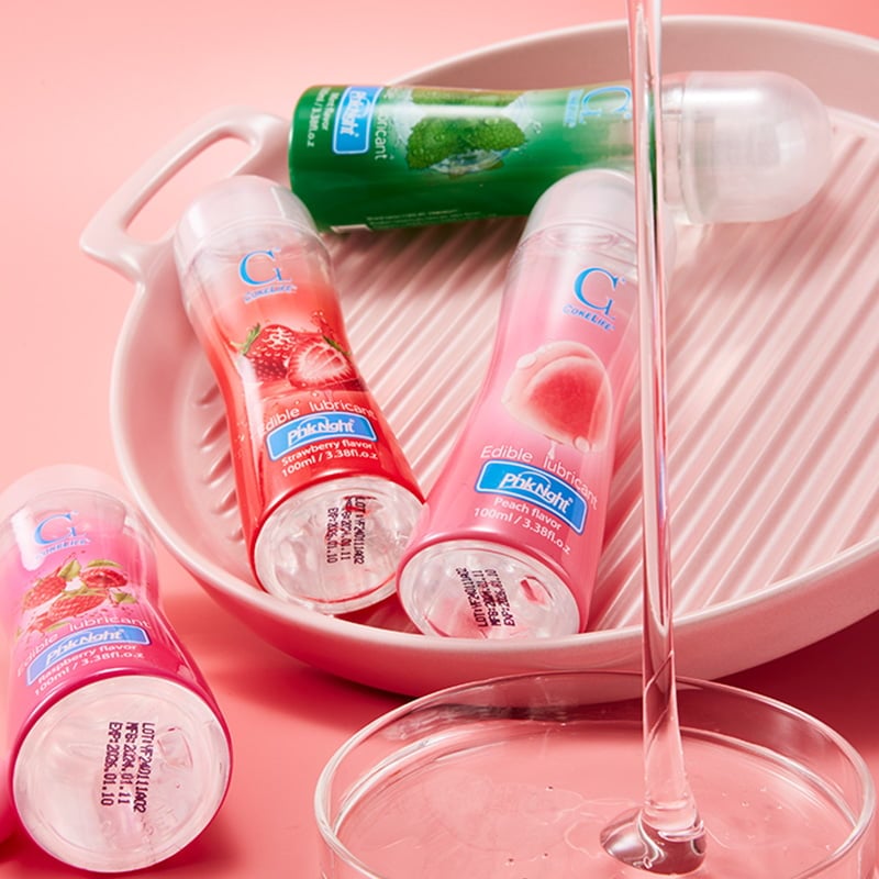 Fruits Flavor 3.38 Fl Oz Personal Lubricants Water Based Sex lube for Oral Sex Fantasy