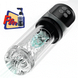 【Endurance Training】 Night Elf 7 Rotation Suction Vacuum Pumps Masturbator Pocket Pussy Adult male sex toys
