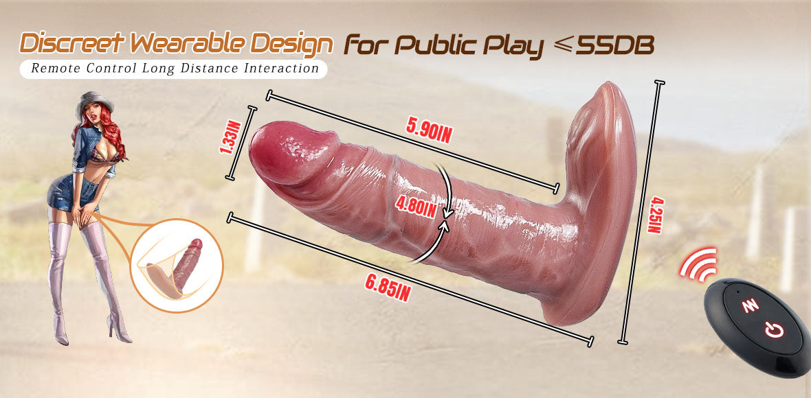 【Free Lube】Nathan 5.9'' Realistic Anal Dildo Non-Toxic & Worry-Free for Experienced Adults