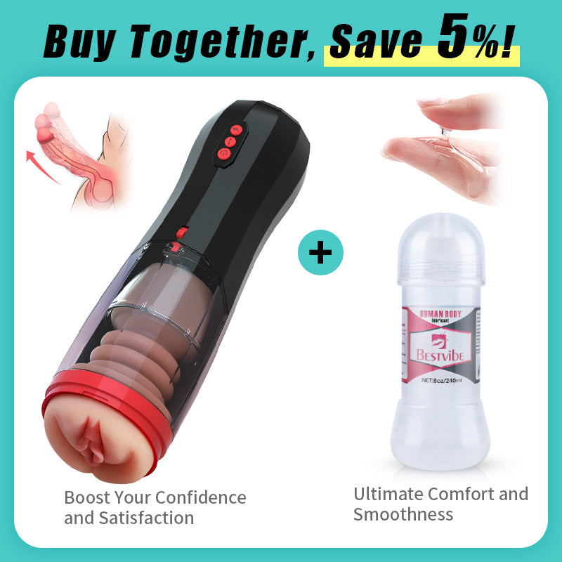 【30% Off】Roka - Lifelike Automatic 5 Thrusting 10 Vibrating Vocable Masturbator