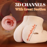 Milf 5 Sucking Realistic Vagina and Ass Masturbator 6.6LB