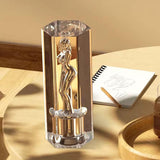 [First-Time Try] Crystal Muse Transparent Male Masturbator with Closed-End Design for Intense Suction