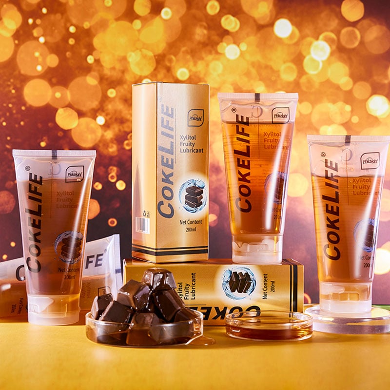 Water-Based Lubricant Chocolate Flavored Lube Phytoextraction Non Toxic