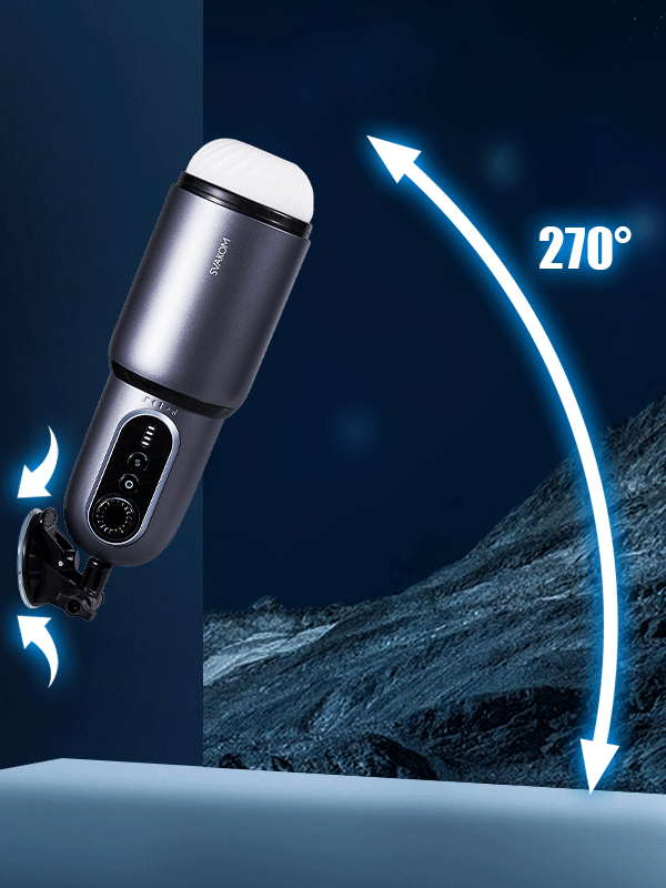 SVAKOM Godwin Stepless Variable Speed Masturbator Handsfree Sex Toys For Men