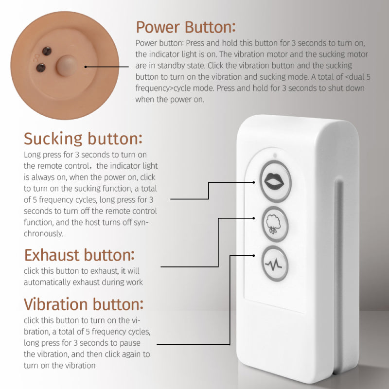 Electric Suction Sex Torso 8.5kg/18.74lbs Electric Channel Automatic Cleaning Function