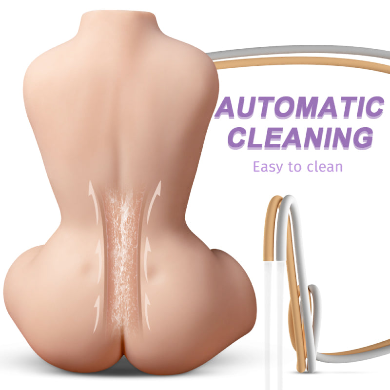 Electric Suction Sex Torso 8.5kg/18.74lbs Electric Channel Automatic Cleaning Function