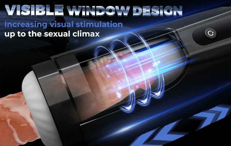 10 Thrusting Rotation Wing-like Male Masturbator