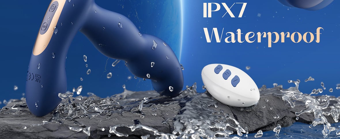 Remote Control 360° Rotating Prostate Massager For Advanced Player