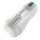 Phantom Pleasure 5 Suction 10 Vibration 3-Language Voice Masturbator With Heated Base Male Sex Toys