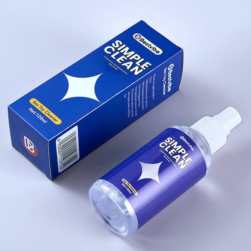 Sex Toy Cleaner 120ml 4.05 Fl Oz Extend The Life of Toys Sprays Nozzle