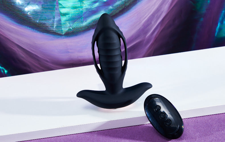 Thrusting & Vibrating Remote Control Butt Plug