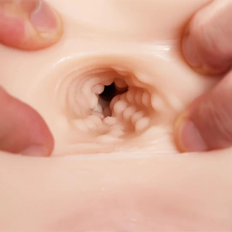 【1:1 Life-Size Large Tpe Sex Doll】 37.03 lbs Huge Breasts Two-Channel Sexy Realistic Male Masturbator