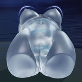 Luna New Technology Pocket Pussy Transparent TPE Male Sex Toy Handheld Soft Space