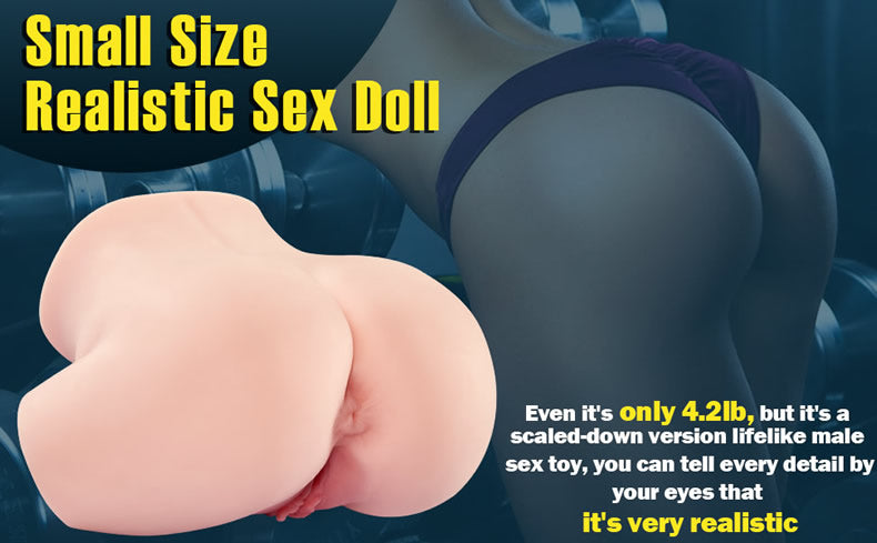 4.2 lbs Scale-Down Realistic Butt