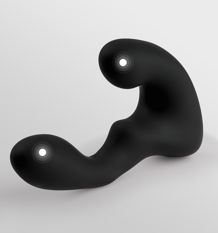 9 Vibrating Dual Motor 30° Wave-motion Prostate Massager