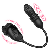 【Free Shipping!】Asher Thrusting Prostate Massager Vibrating Penis Vibrator Couple Play Anal Toys