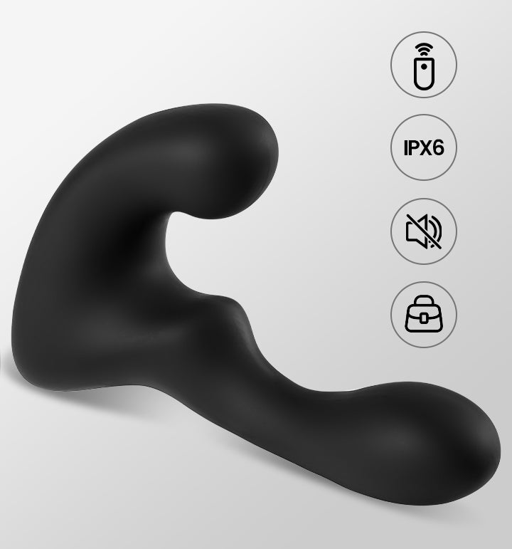 9 Vibrating Dual Motor 30° Wave-motion Prostate Massager