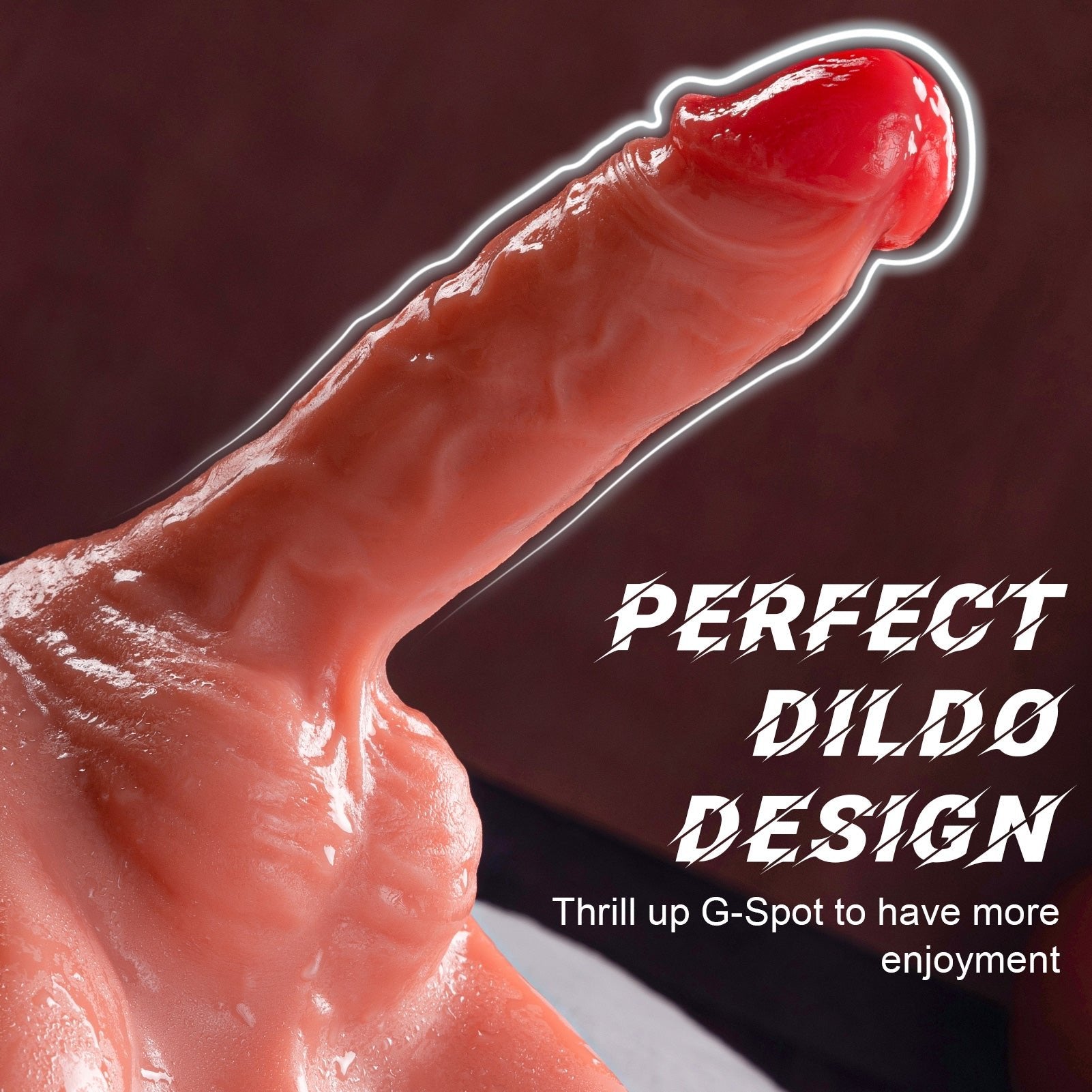 Micah Hands-Free Realistic Butt with Thrusting Dildo Unisex Masturbator