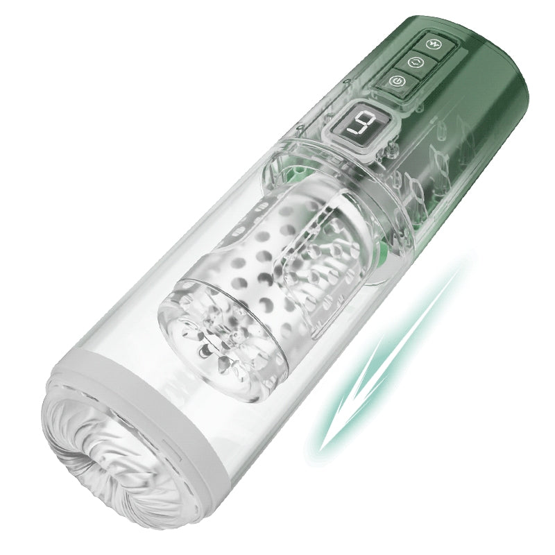 8 Thrusting & Rotation Sexual Visualization Ipx6 Masturbator