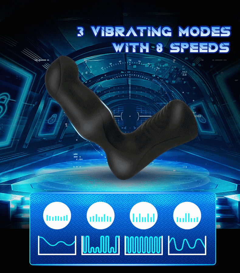 UNIMAT  Ring Move Vibrating Prostate Massager