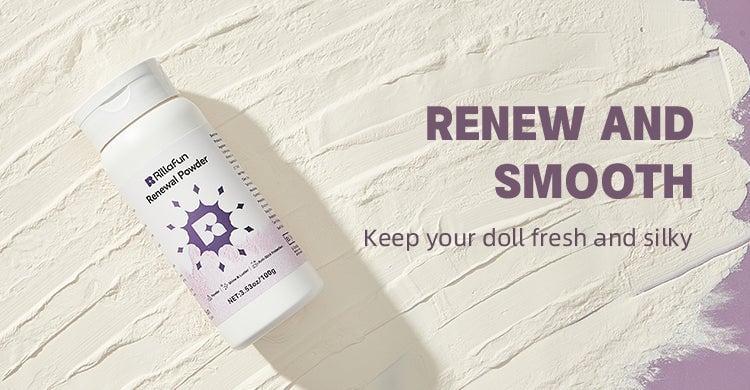 Renewal Powder for Torso &Doll 0.22 LBS Prevents Cracking Keeps Smooth Sex Toys Accessory