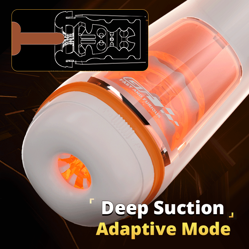 Vulcan Pulse 9 Thrusting 9 Vibration Masturbator Cup