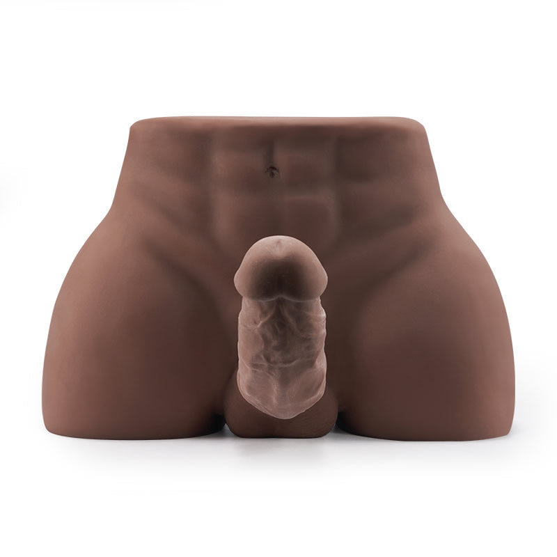【15% OFF CODE: BV50】 8.8 lbs Bendable Penis Male Torso Sex Doll