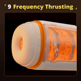 Vulcan Pulse 9 Thrusting 9 Vibration Masturbator Cup