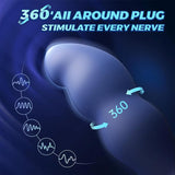 Remote Control 360° Rotating Prostate Massager For Advanced Player