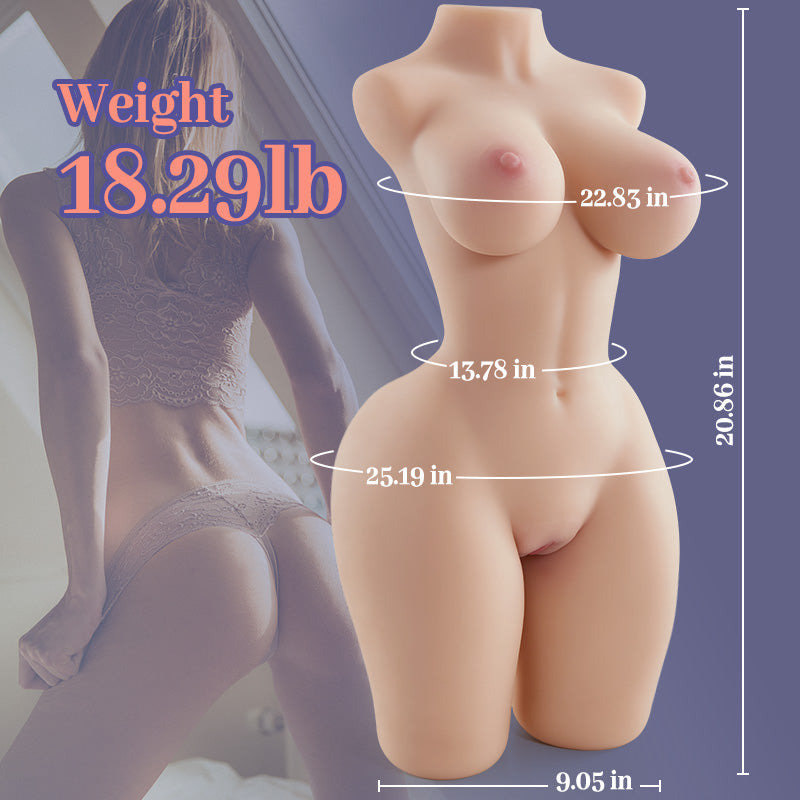 Bettie - 18.29Lb Sexy Lifelike Butt with Perfect Nipples and Lumbar