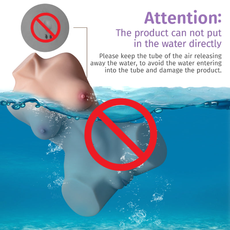 Electric Suction Sex Torso 8.5kg/18.74lbs Electric Channel Automatic Cleaning Function