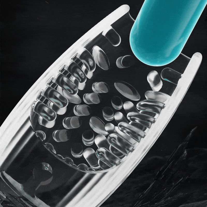 Breathwhirl Thrusting Rotating Vibration Male Stroker Masturbator Adult Toy