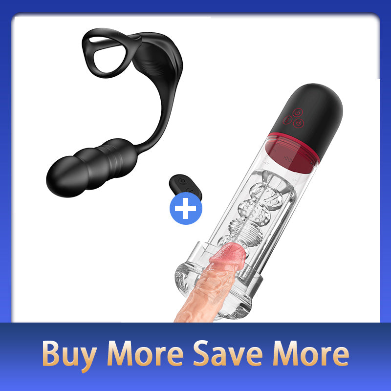 DREAMER Vibration 9 Mode Suction Penis Pump