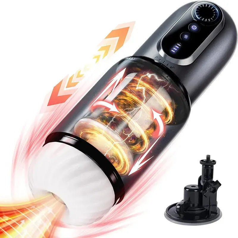 SVAKOM Godwin Stepless Variable Speed Masturbator Handsfree Sex Toys For Men