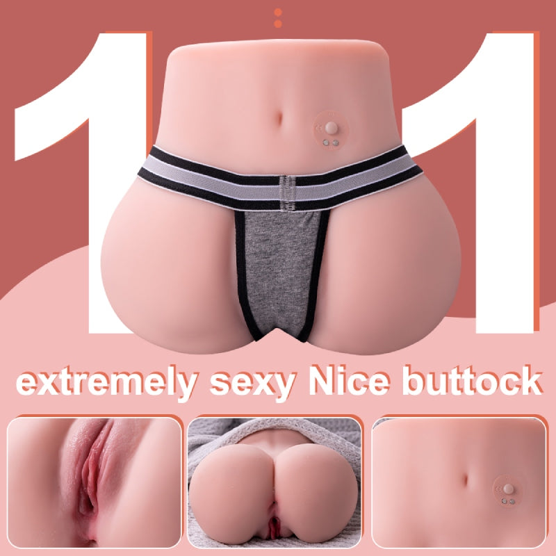 【Electric Butt 】4.62lbs Real Touch Butt 3 Speeds And 7 Frequencies