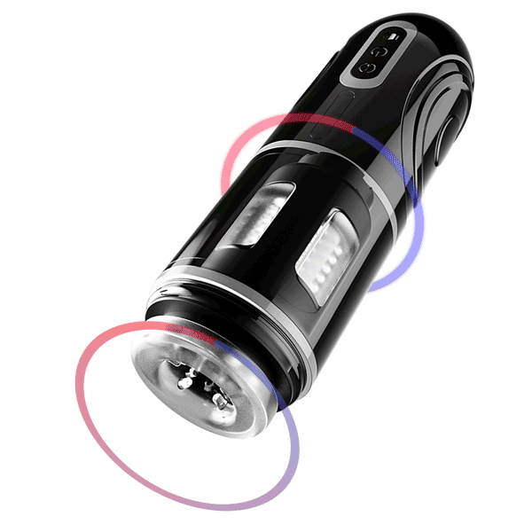 Chainsaw 7 Thrusting Rotation Automatic Masturbator with Suction Base