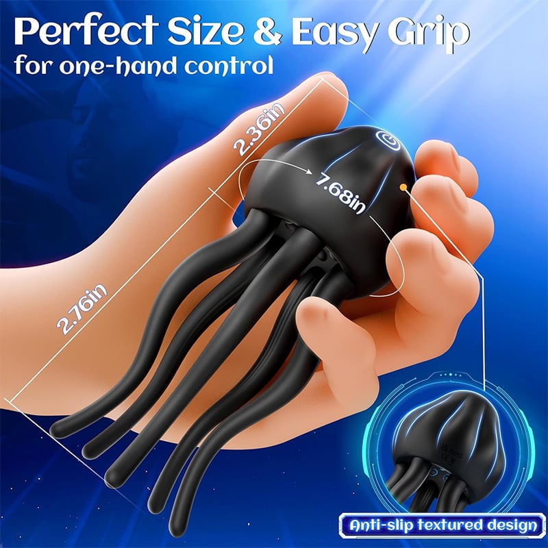 10 Vibrating Modes Wrapping Tentacle Male Vibrator