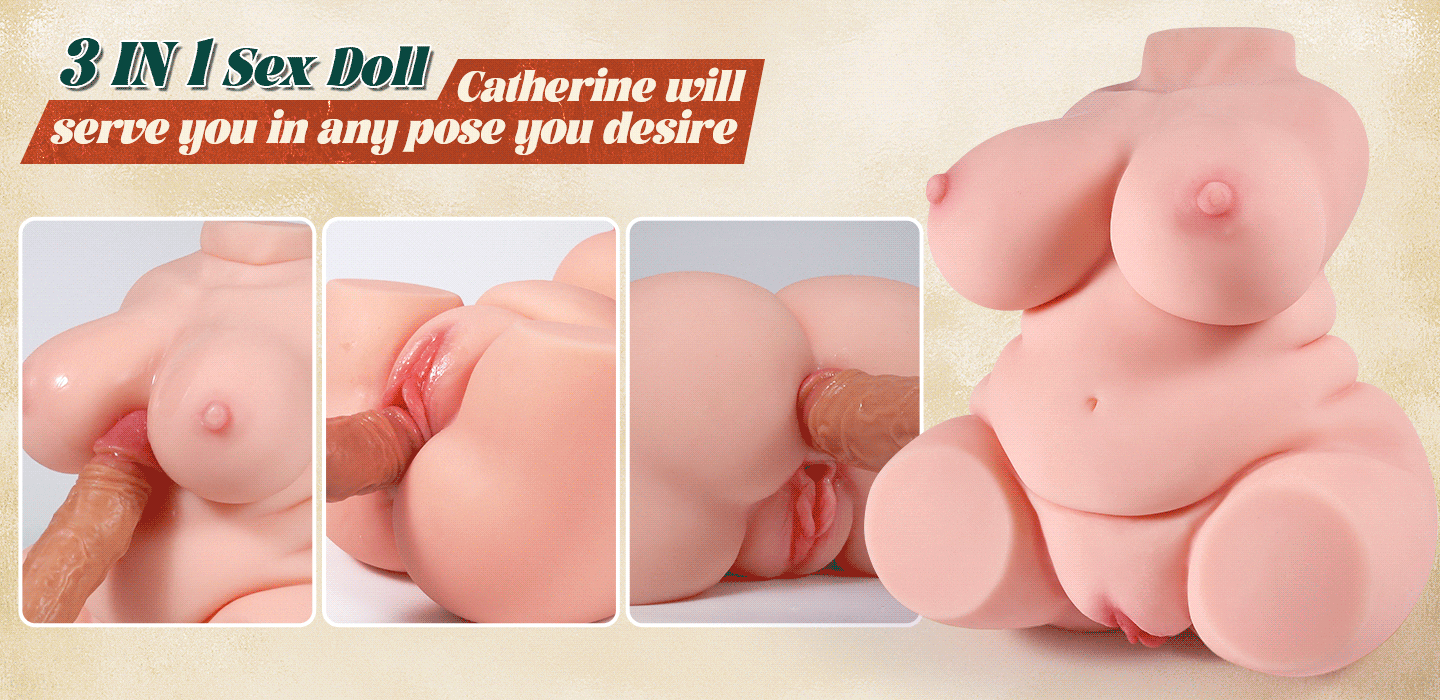 Cathy 12.87 LBS Realistic Love Doll with Thick and Juicy Curves
