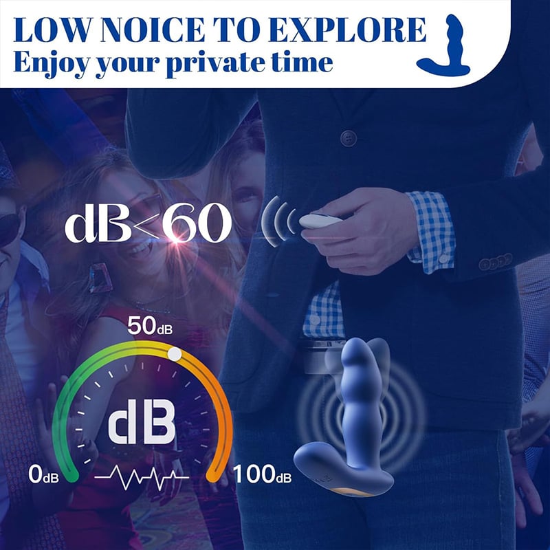 Remote Control 360° Rotating Prostate Massager For Advanced Player