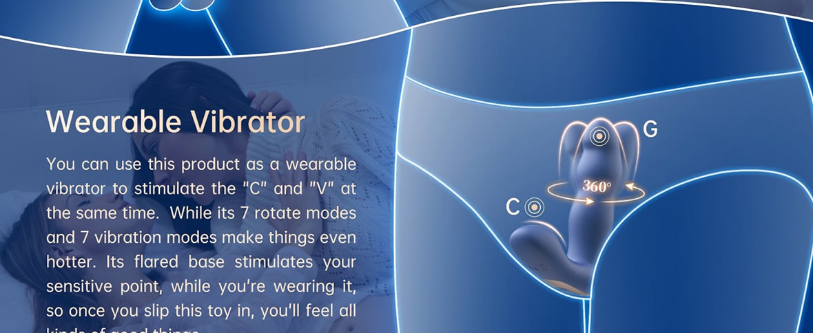 Remote Control 360° Rotating Prostate Massager For Advanced Player