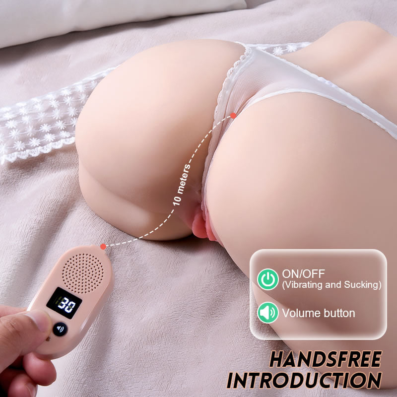 Kelly Electric Dual Channel 13.2Lbs 5 Sucking Vibrating Realistic Butt with Authentic Voice