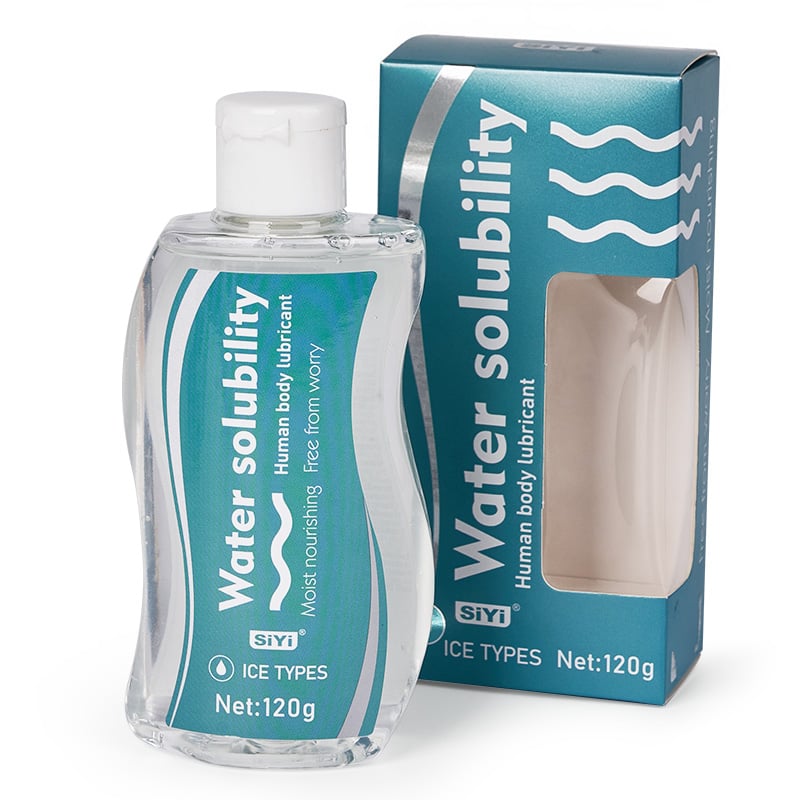 SiYi Ice Sensation Water-Based Cooling Lubricant –  for Real Intimacy & Toy Play (120g)