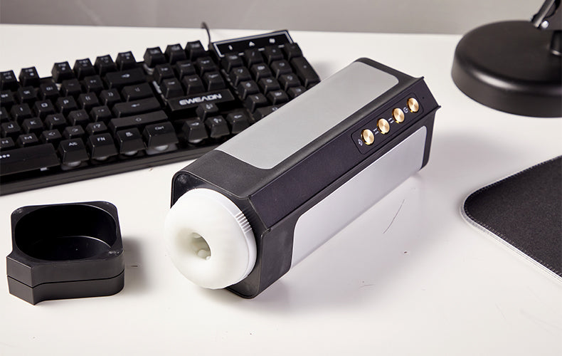 Electric 4 Thrusting & 12 Vibrating Masturbator