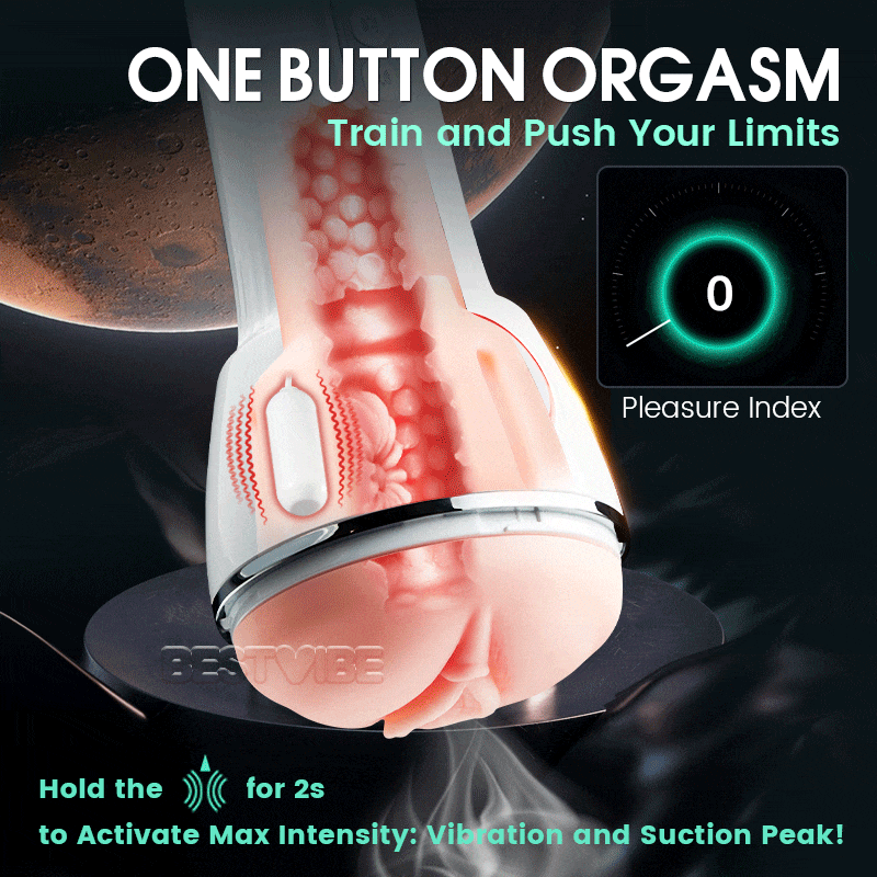 【30% Off】Leten Squeezing Sucking Sex Toy Vegina Pocket Pussy Vibrating Penis Massager Male Masturbator Free Lube Male