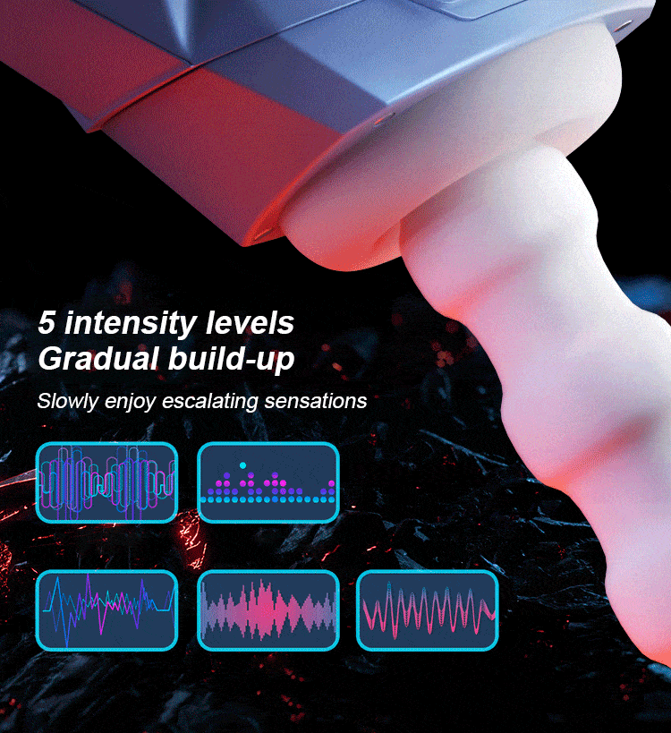 SVAKOM 5 Thrusting Modes Blowjob Sex Toy Stroker Adult Toys for Men