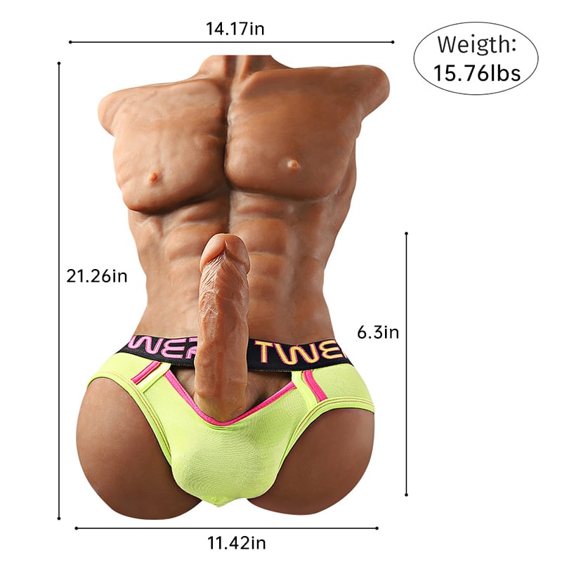 16.7lb Daniel Muscular Man Realistic Sex Toy