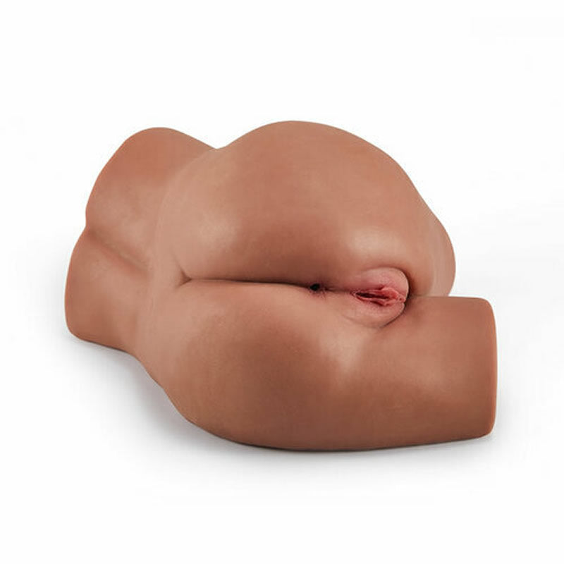 8.7Lb Lisa's s Side Action Spoon Position Realistic Pussy and Ass