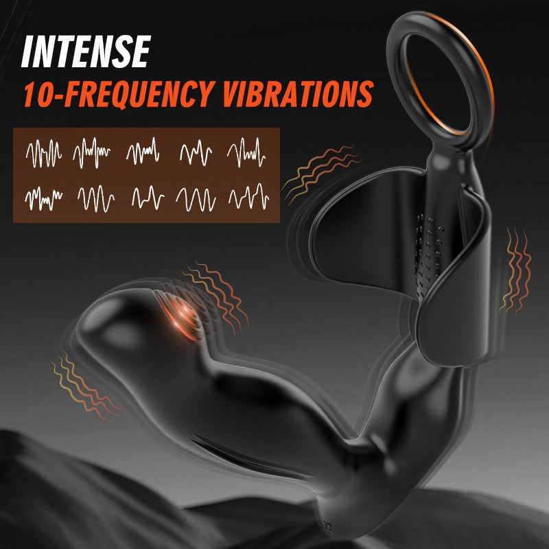 Elysium - 10 Vibrating 42°C Heating Prostate & Perineal Massager