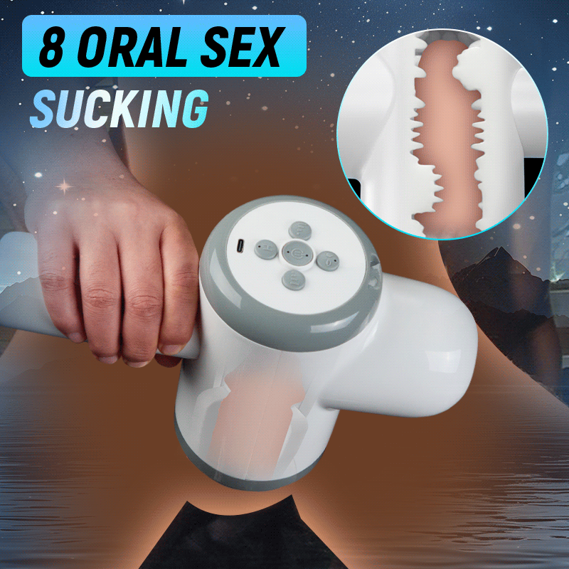 Jackson Self-Lube 8 Thrusting Handheld Male Masturbator Male Sex Toy